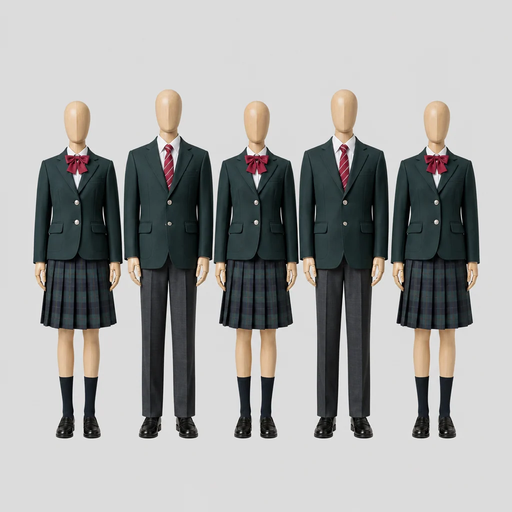尚志高校の制服のイメージ