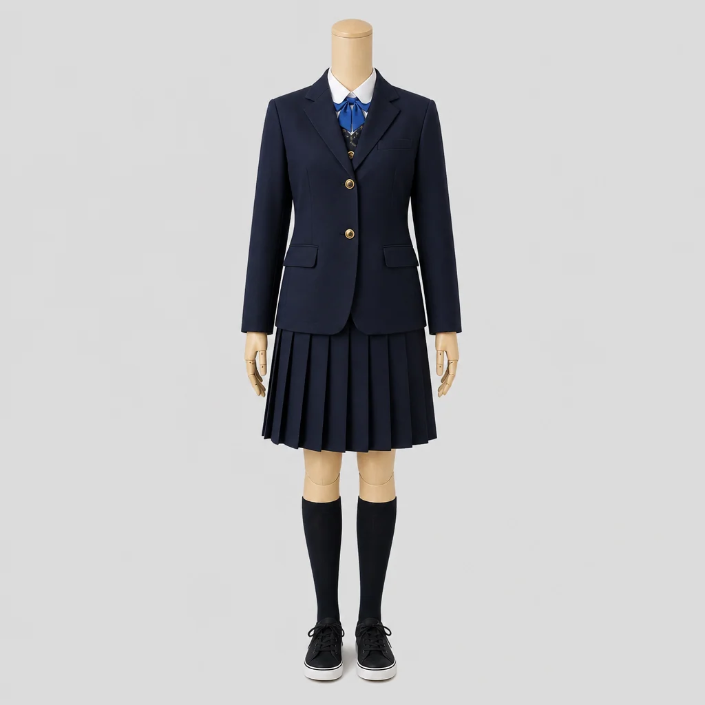 福島県磐城第一高校の制服のイメージ