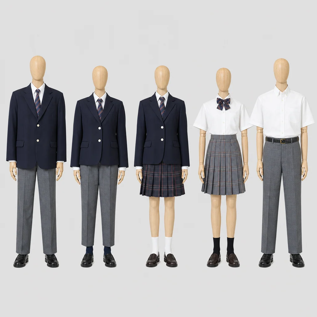 大智学園高校の制服のイメージ