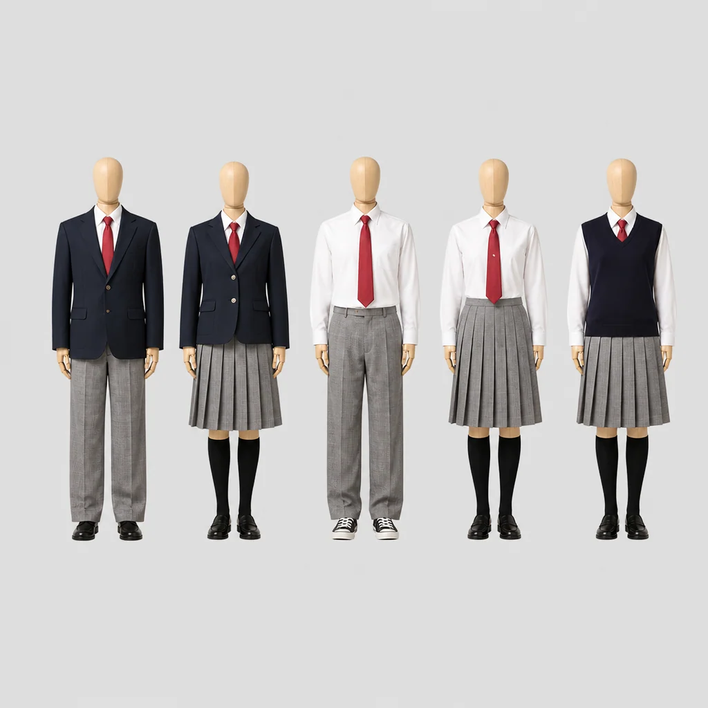 水戸桜ノ牧高校の制服のイメージ