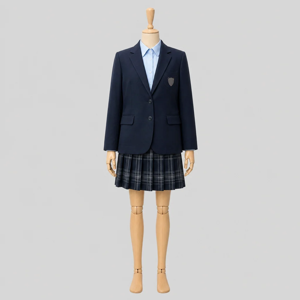 多賀高校の女子の制服のイメージ