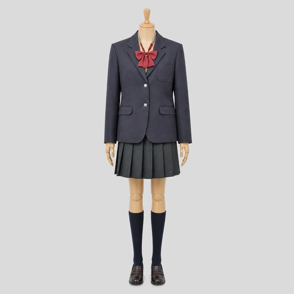 竜ヶ崎南高校の女子の制服のイメージ