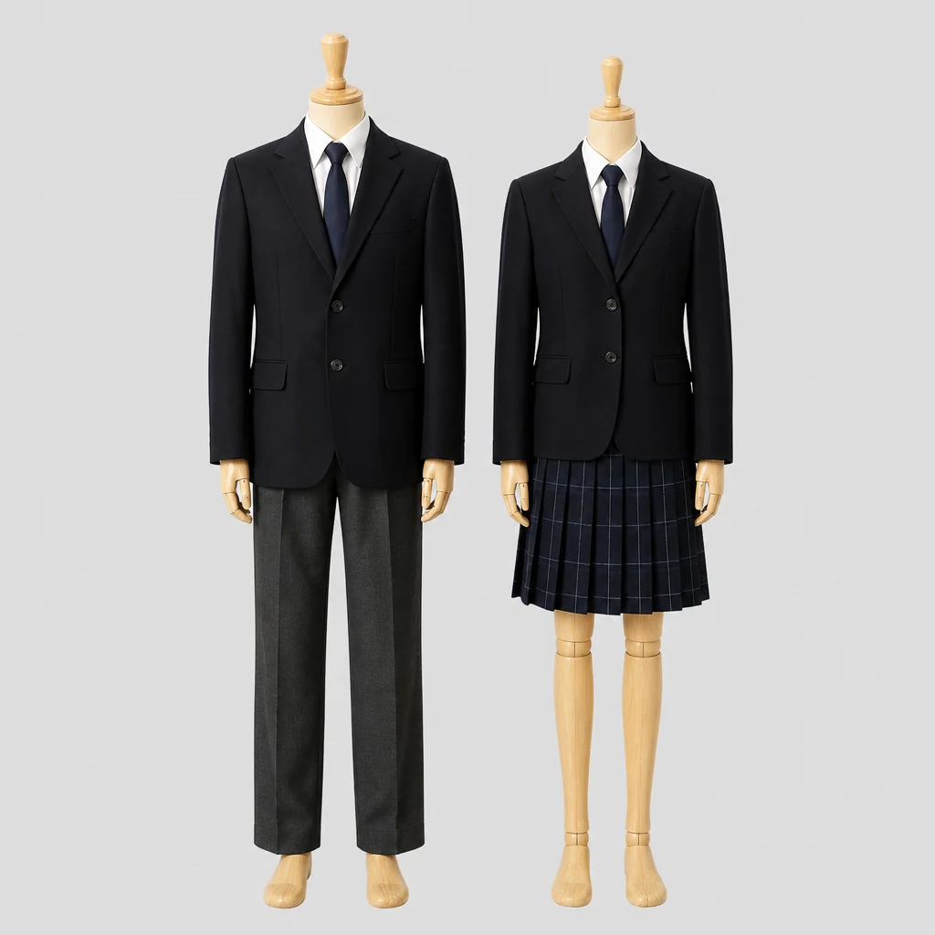 太田第一高校の制服のイメージ