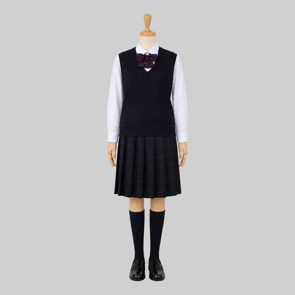 笠間高校の制服のイメージ