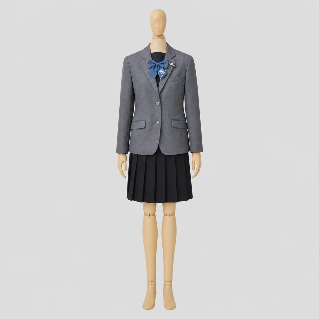 つくばサイエンス高校の女子の制服のイメージ