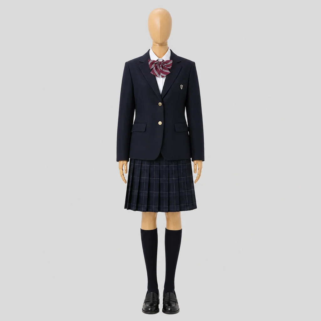常陸大宮高校の制服のイメージ