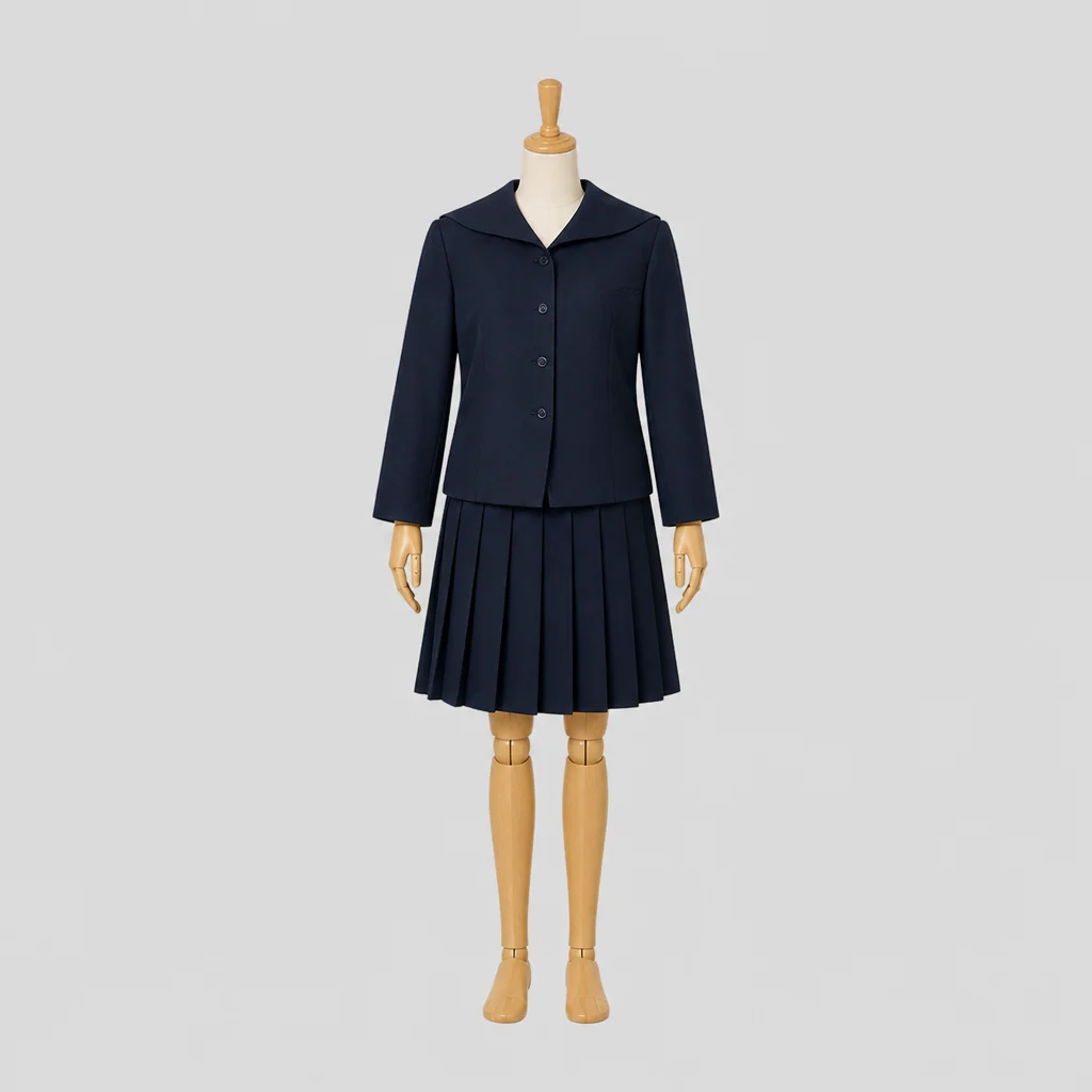 玉造工業高校の女子の制服のイメージ