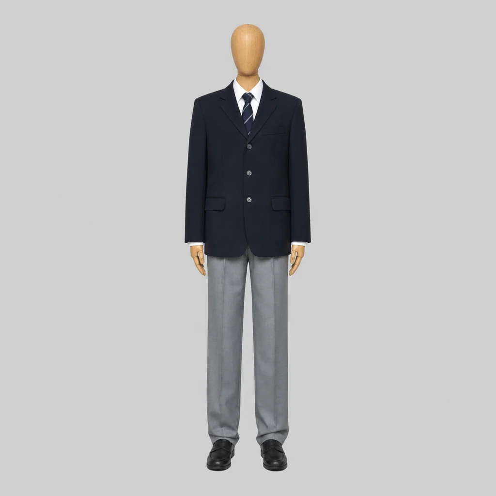 大洗高校の制服のイメージ
