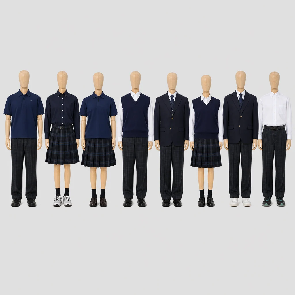 八千代高校の制服のイメージ