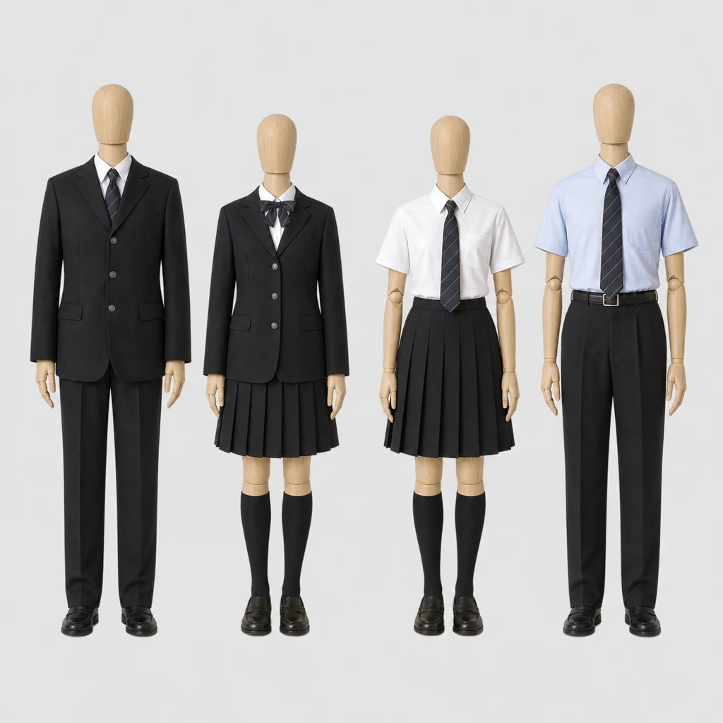 水戸葵陵高校の制服のイメージ