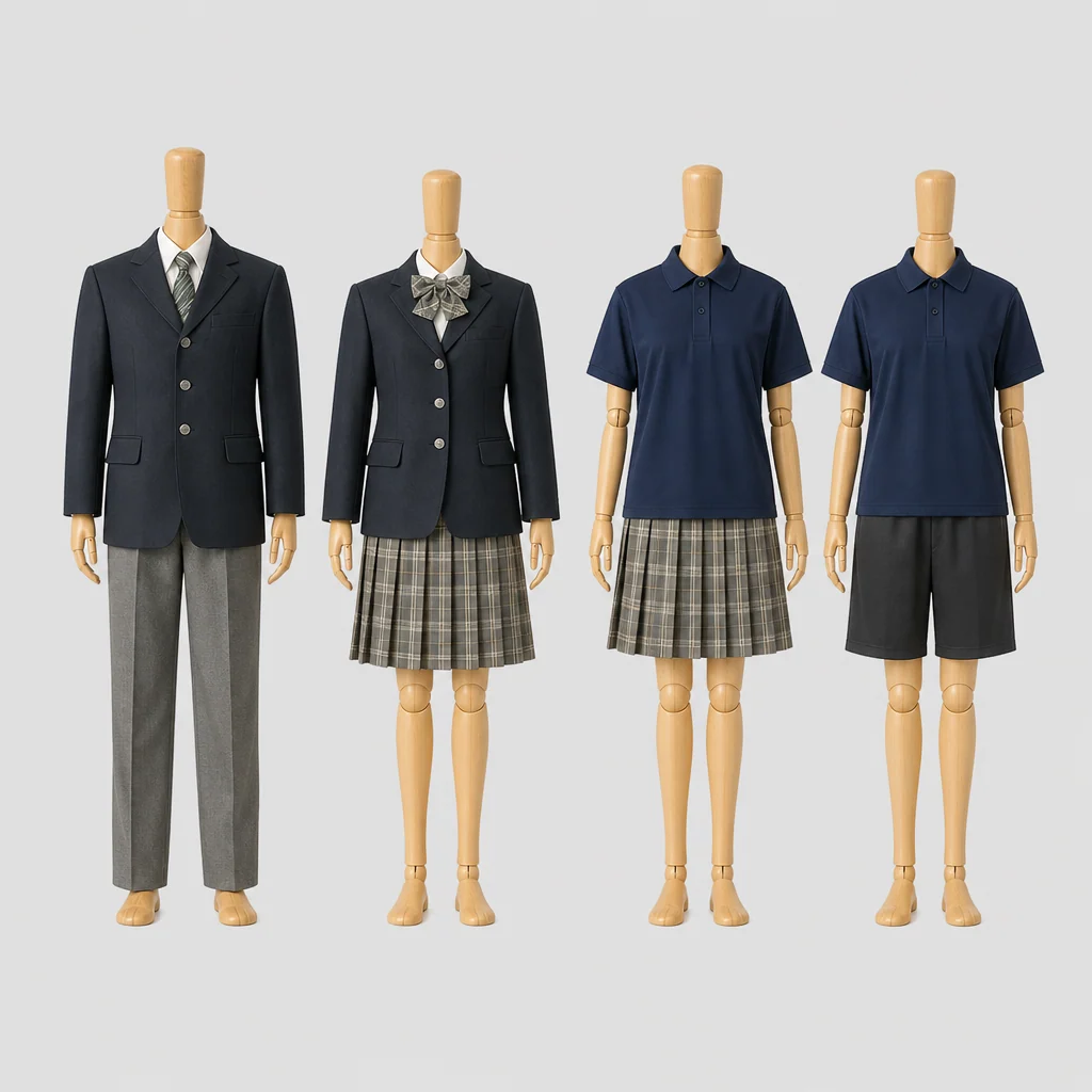土浦日本大学高校の制服のイメージ