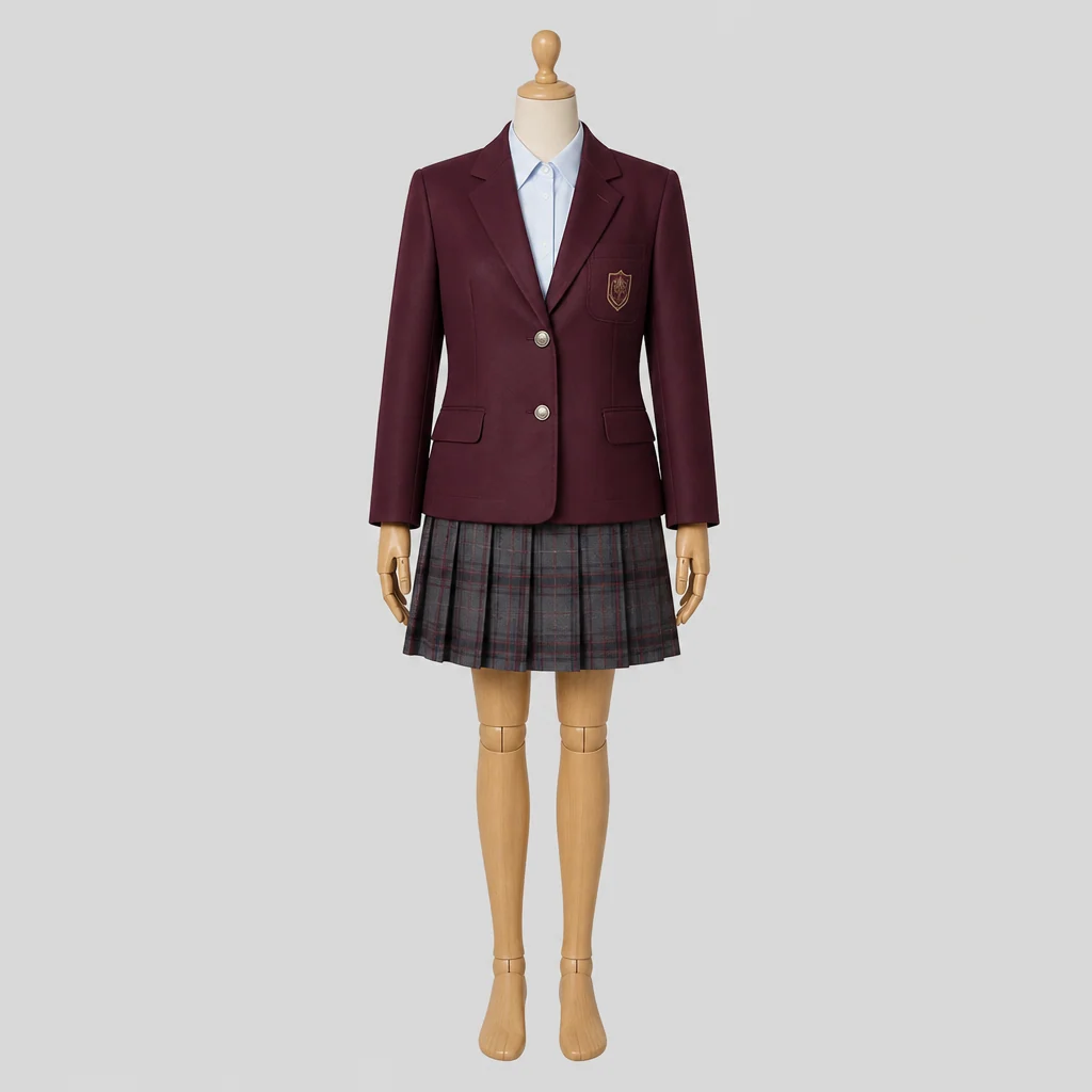 常総学院高校の女子の制服のイメージ