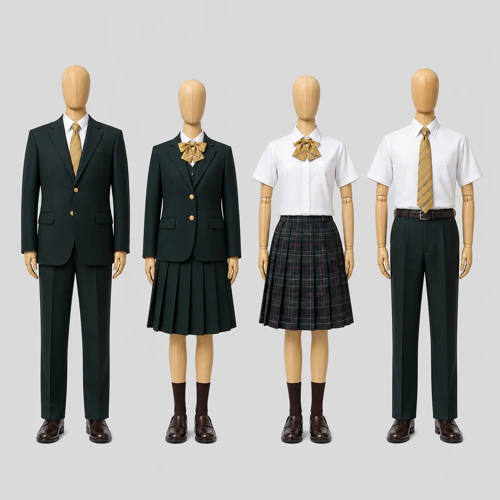 つくば秀英高校の制服のイメージ