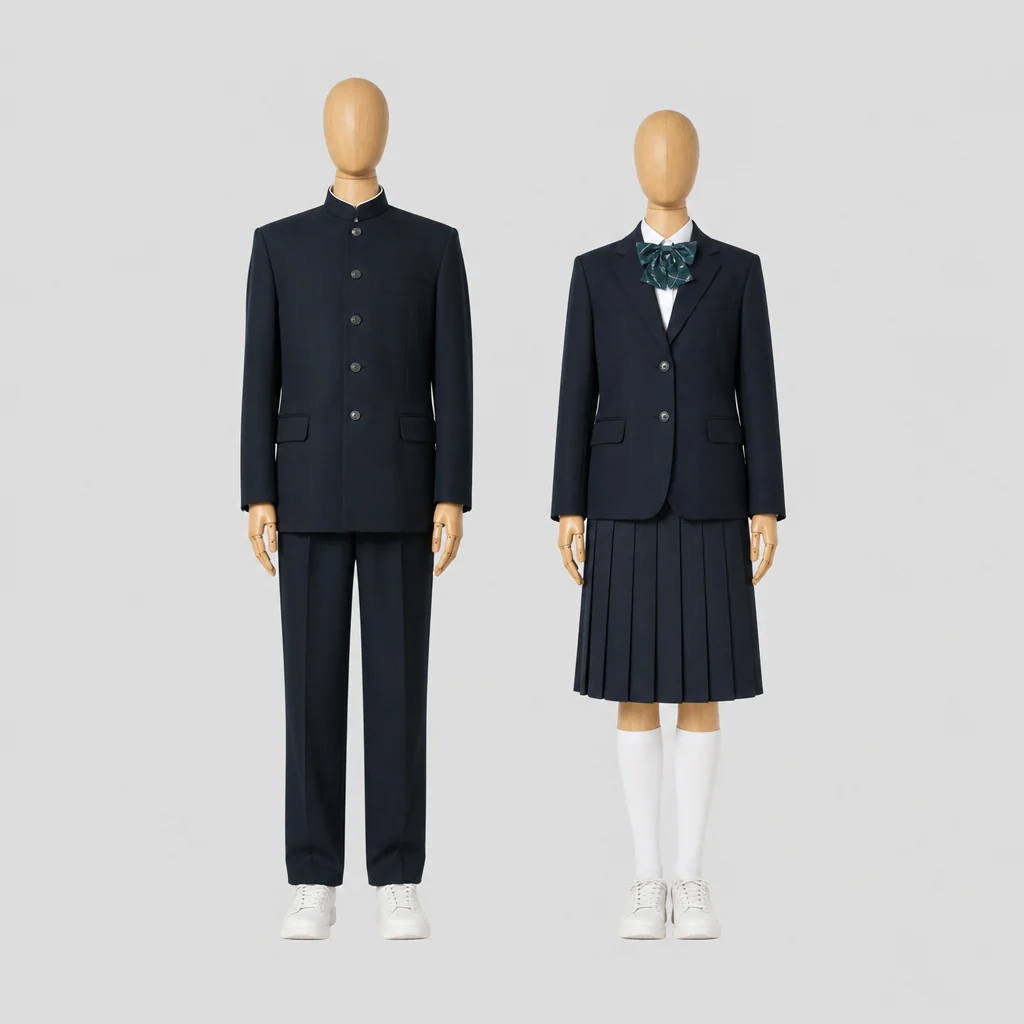 清真学園高校の制服のイメージ