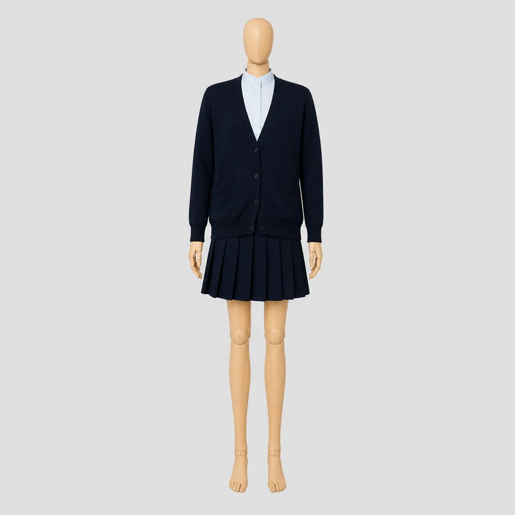 栃木商業高校の女子の制服のイメージ