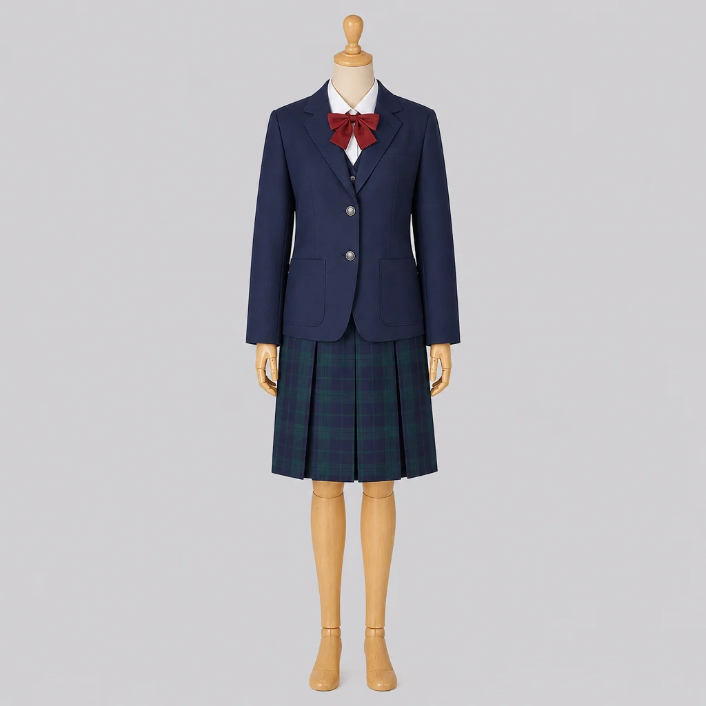 壬生高校の女子の制服のイメージ