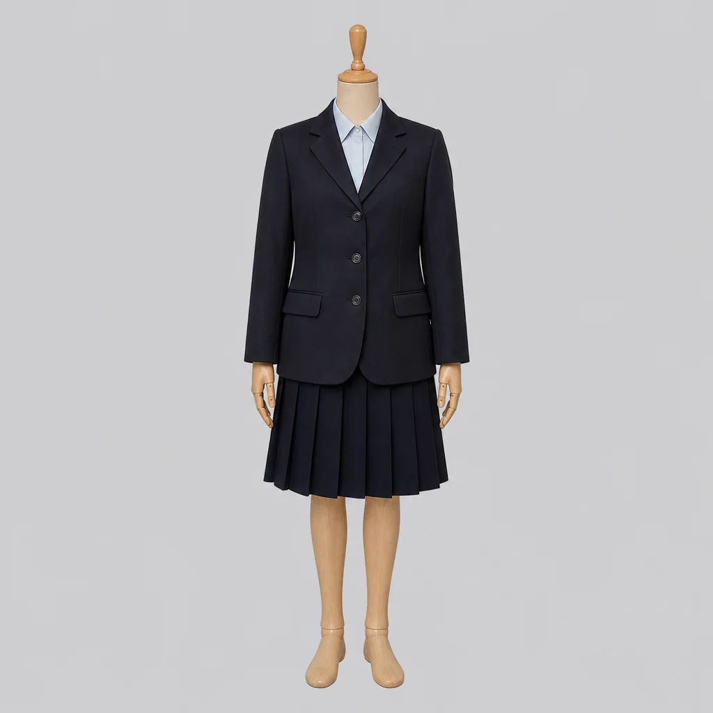 佐野高校の女子の制服のイメージ