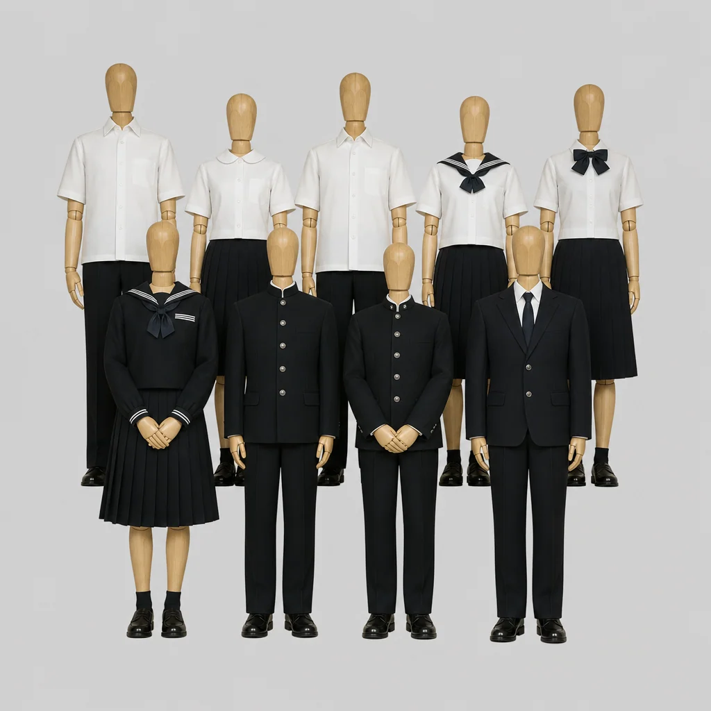 足利高校の制服のイメージ