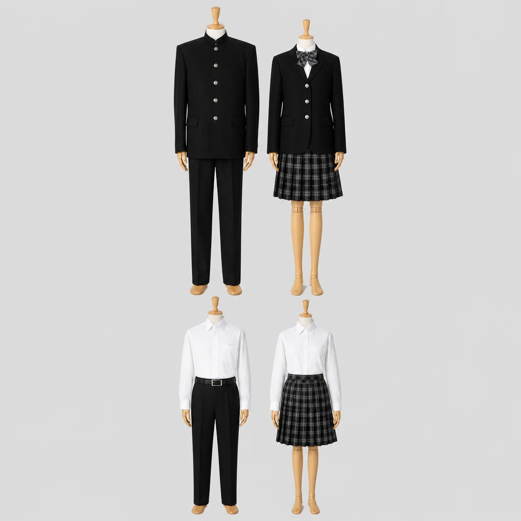 足利工業高校の制服のイメージ