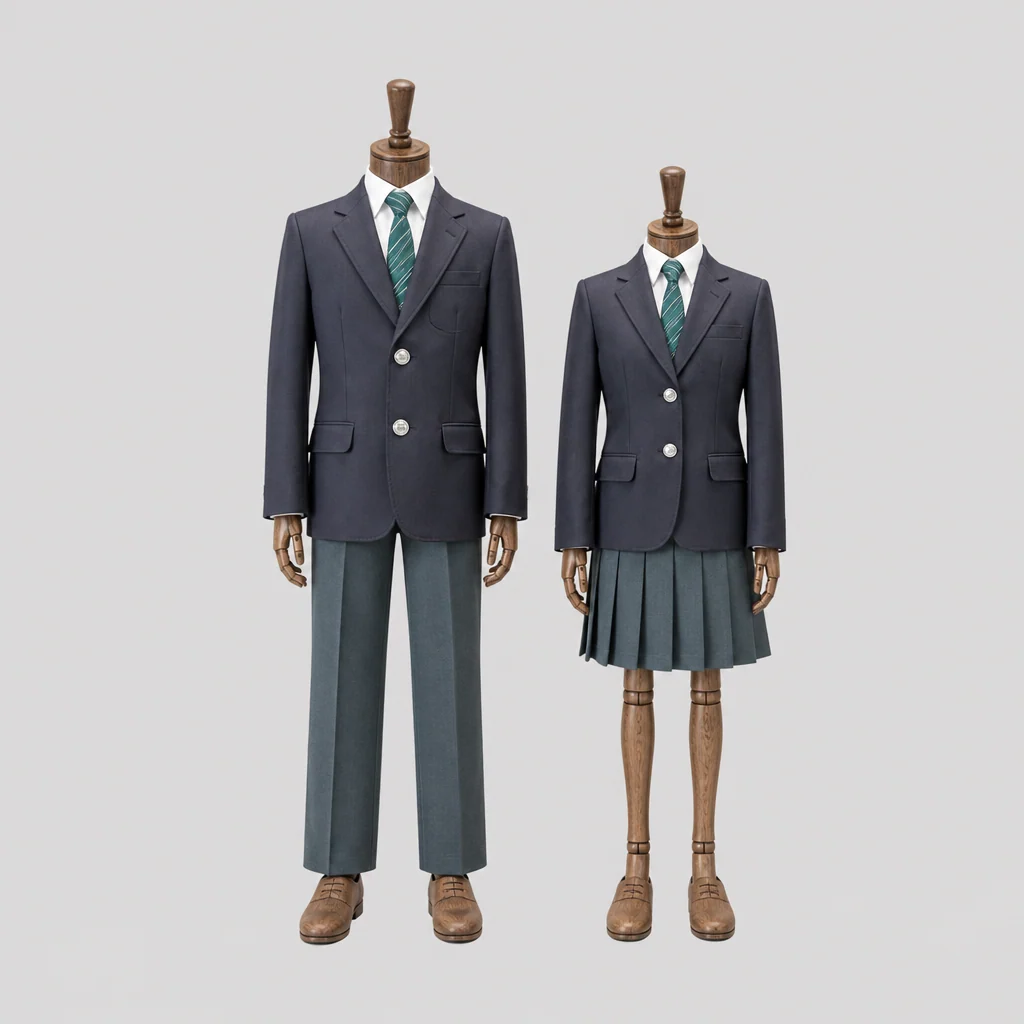 真岡工業高校の制服のイメージ