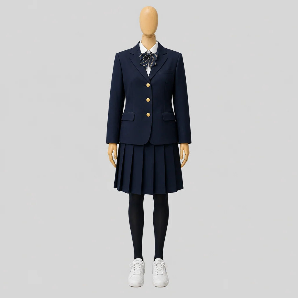 黒磯高校の制服のイメージ