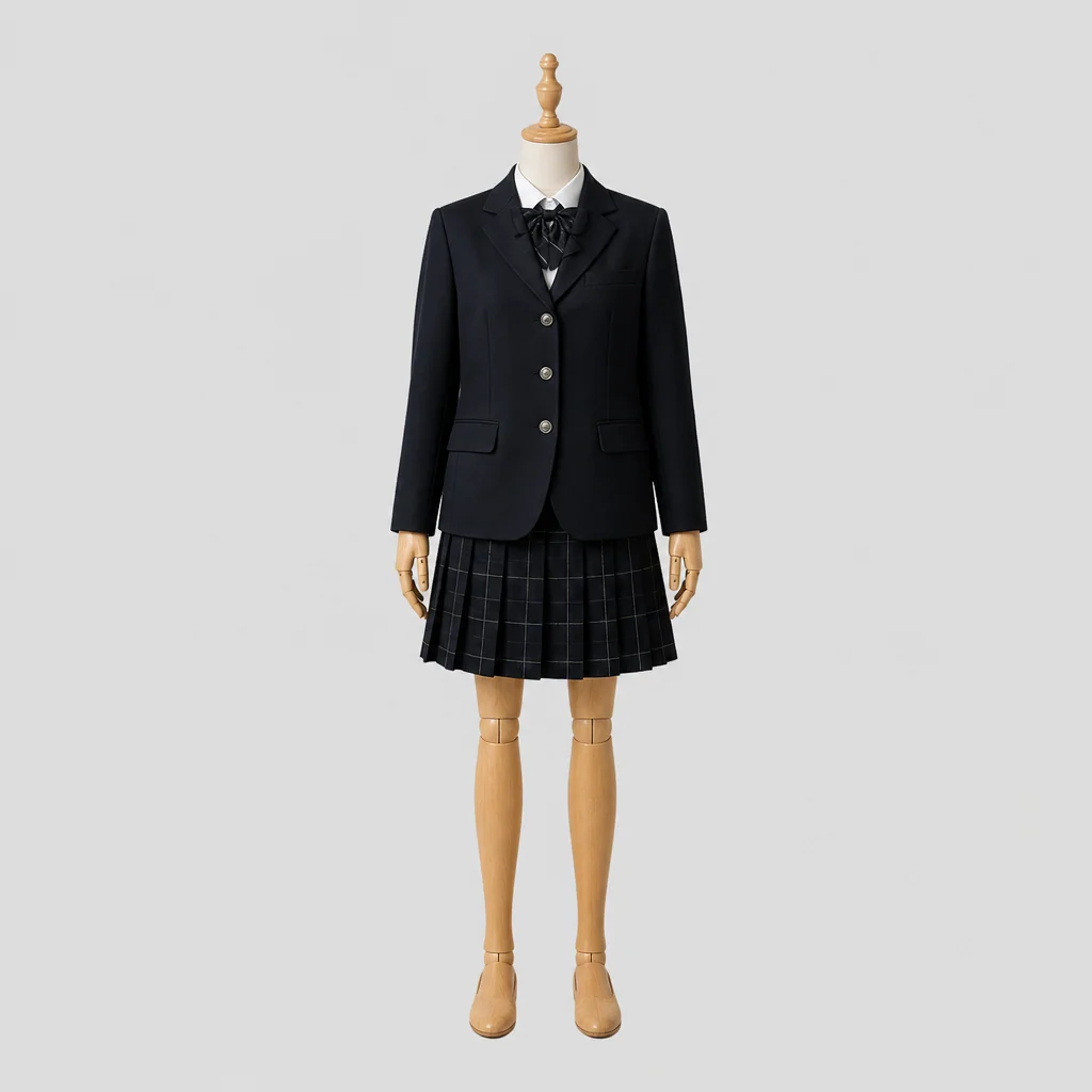 さくら清修高校の女子の制服のイメージ