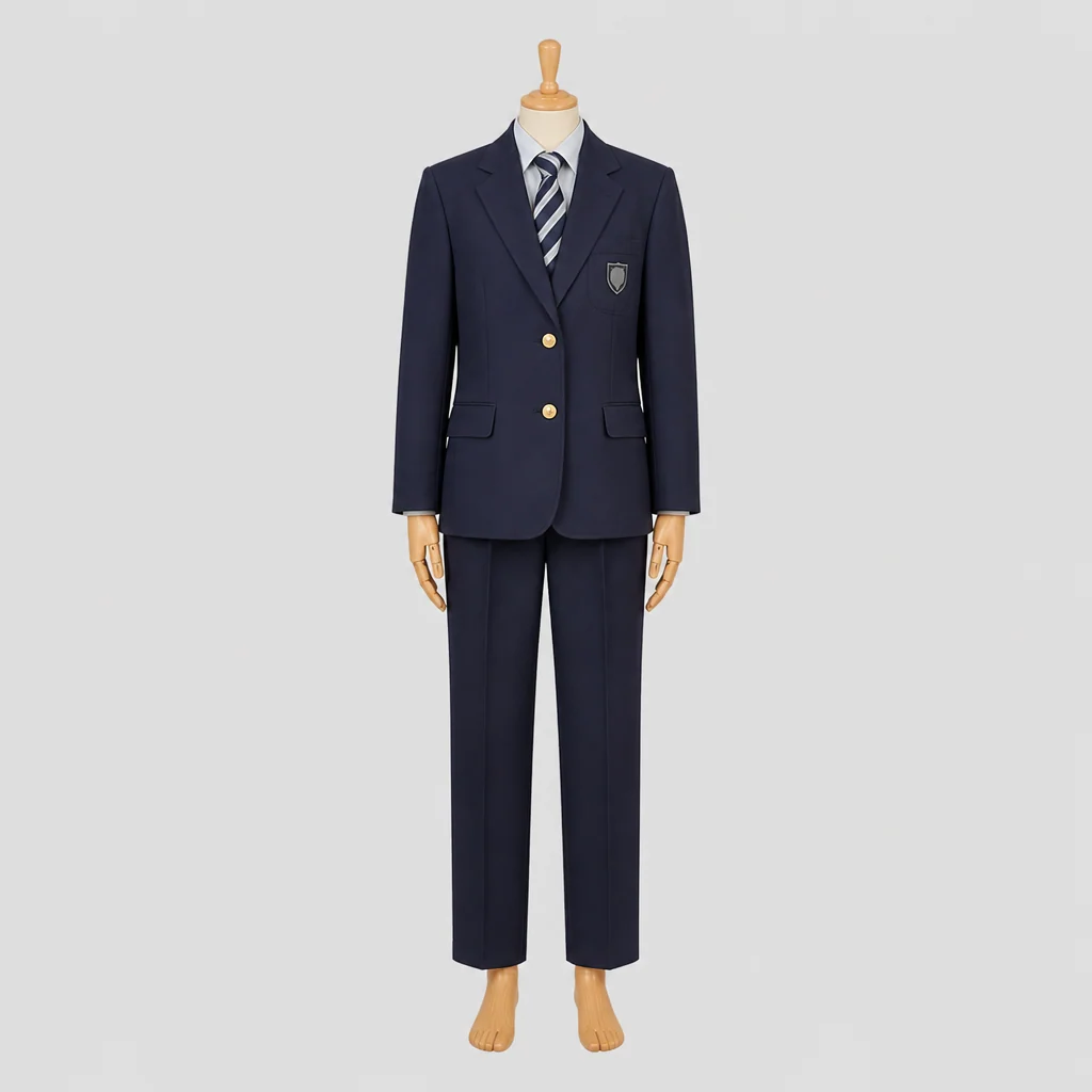 宇都宮短期大学附属高校の男子の制服のイメージ