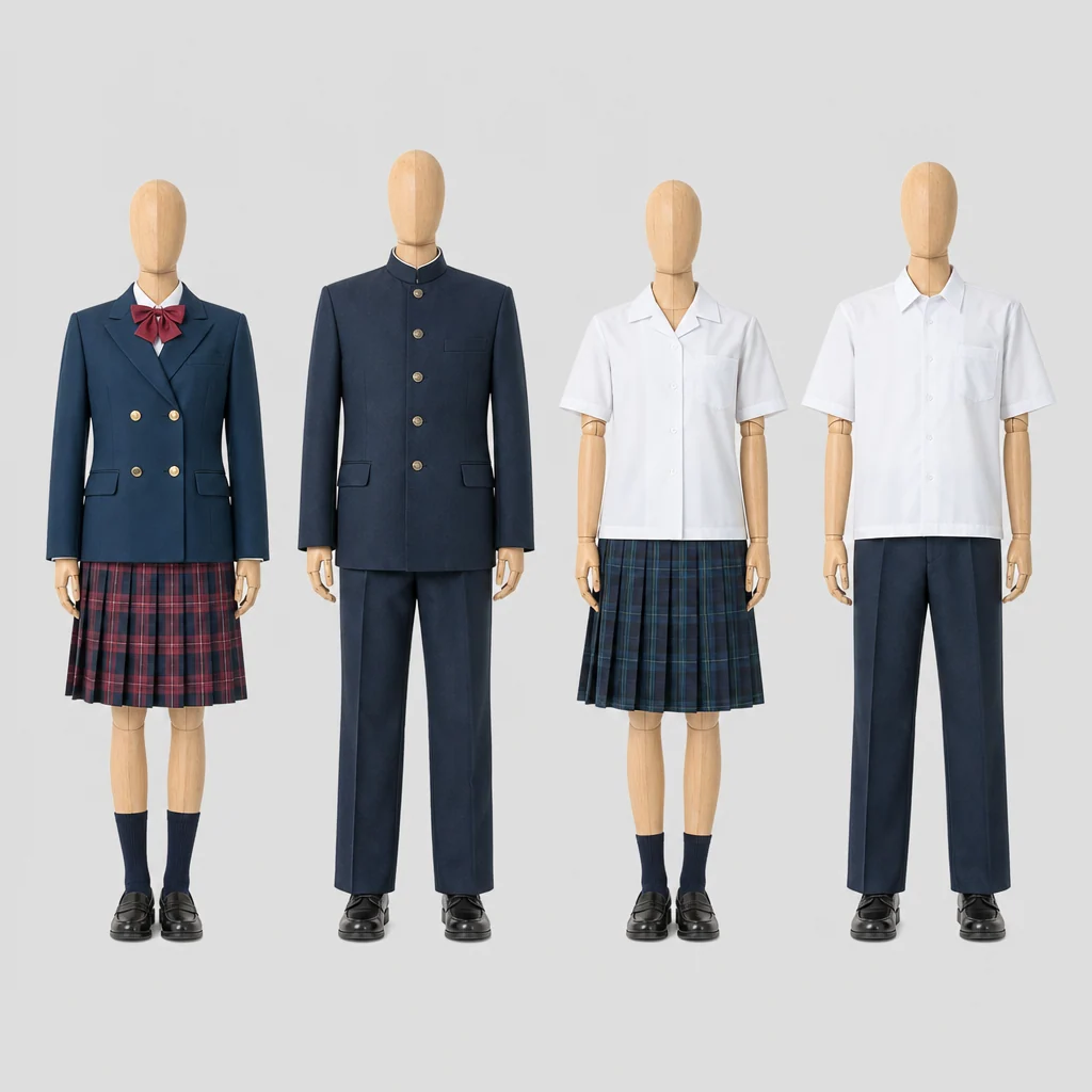 佐野清澄高校の制服のイメージ