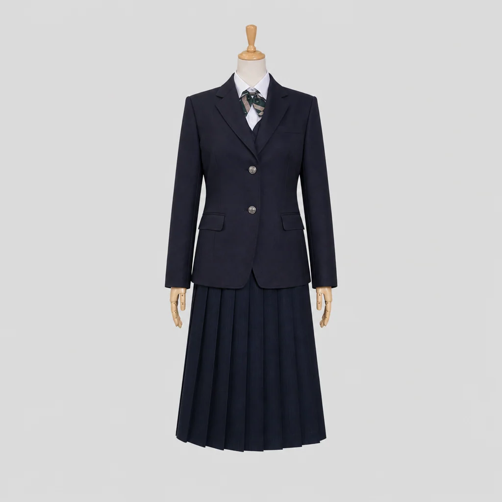 下仁田高校の女子の制服のイメージ