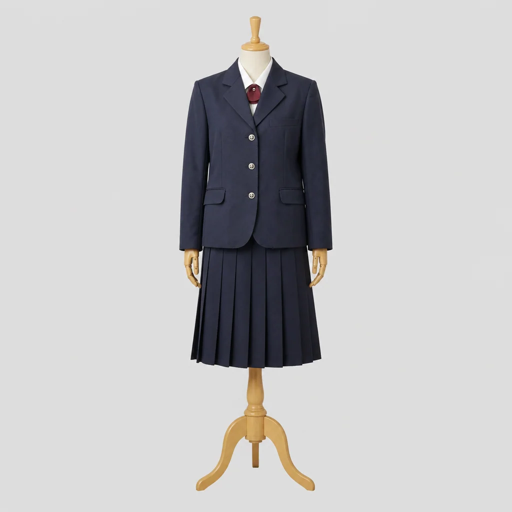 松井田高校の女子の制服のイメージ