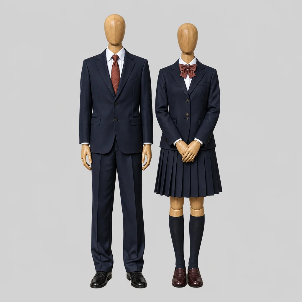 板倉高校の制服のイメージ