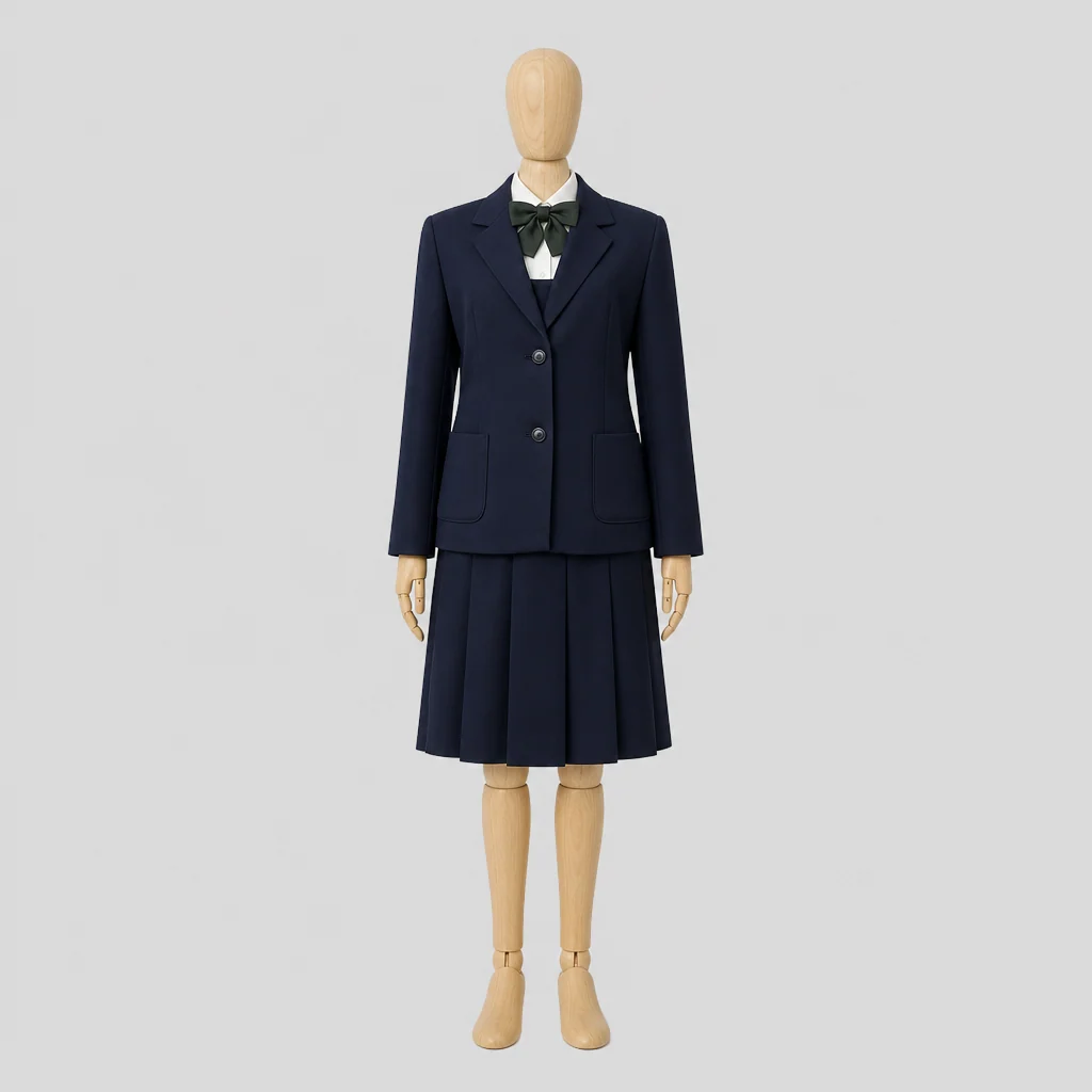渋川女子高校の制服のイメージ
