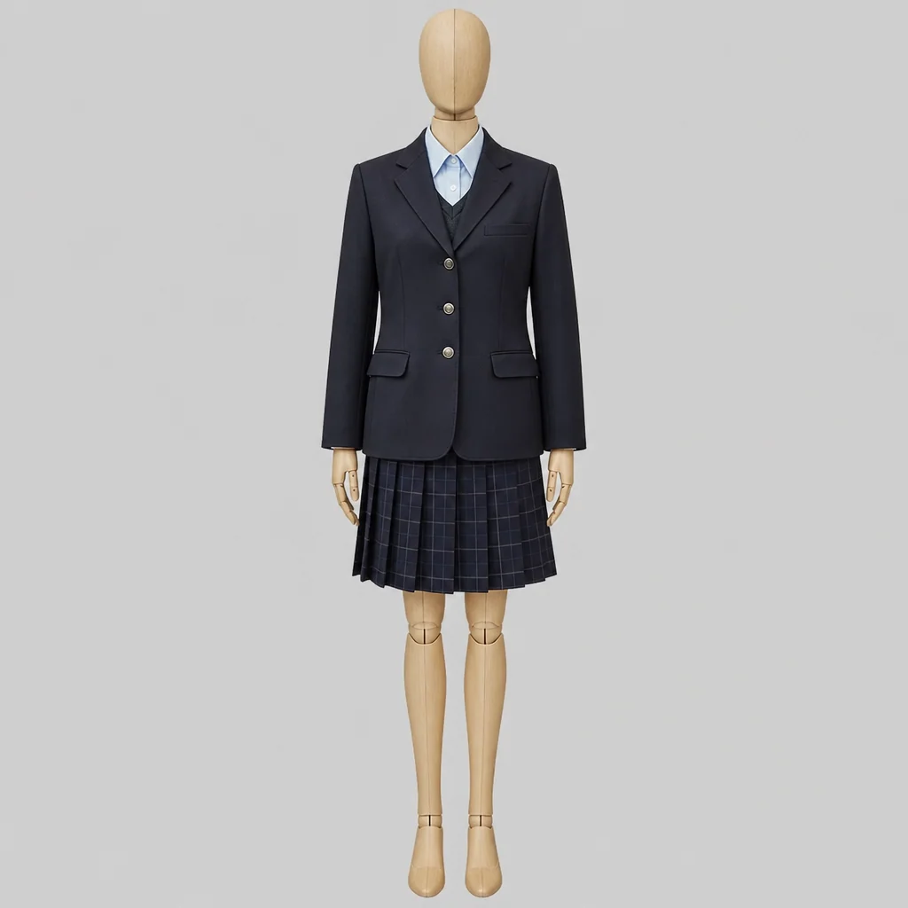 利根実業高校の女子の制服のイメージ