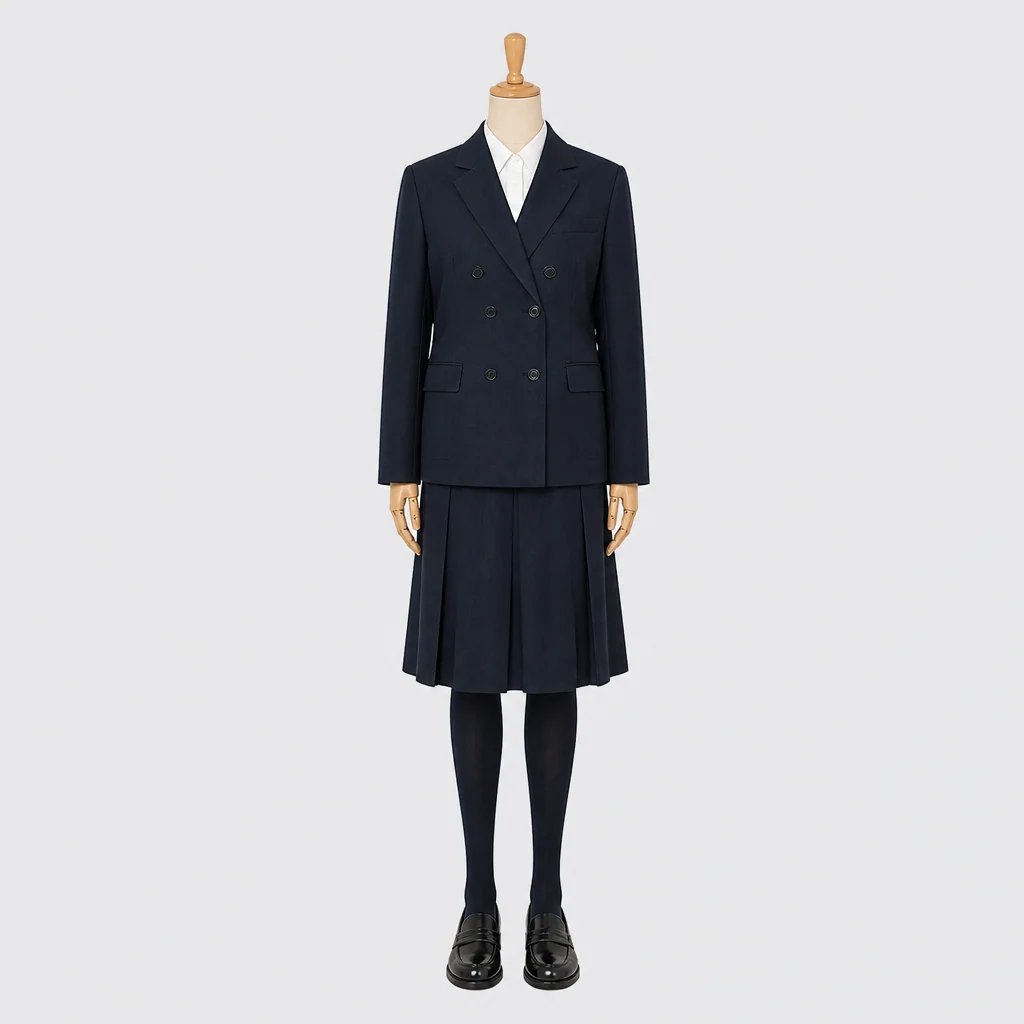 伊勢崎商業高校の制服のイメージ