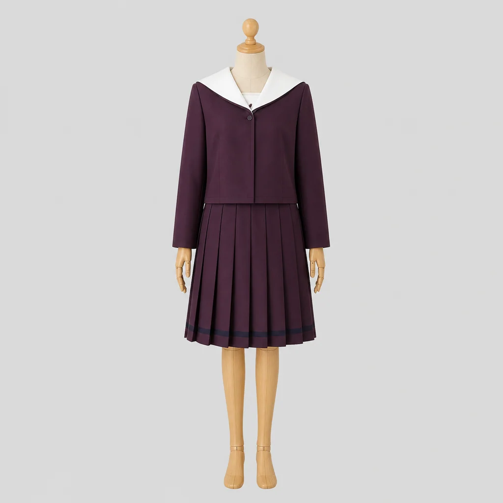 共愛学園高校の女子の制服のイメージ