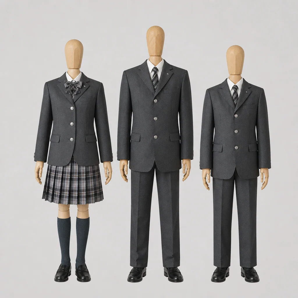常磐高校の制服のイメージ
