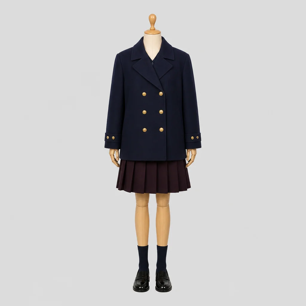 高崎健康福祉大学高崎高校の女子の制服のイメージ