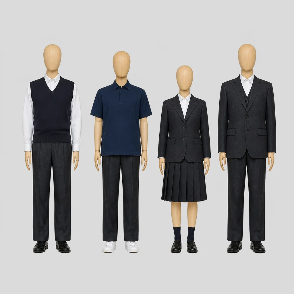 杉戸農業高校の制服のイメージ