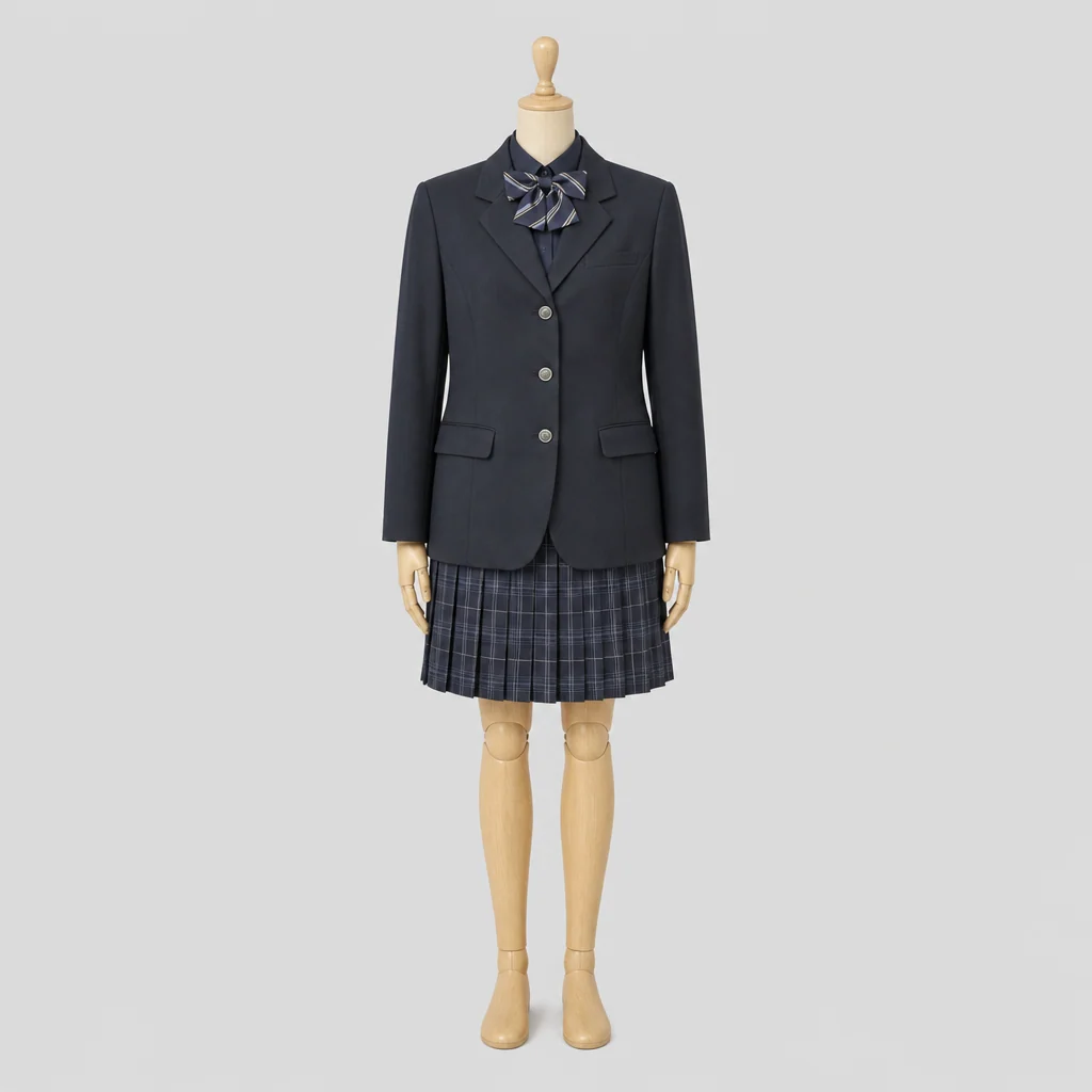 進修館高校の女子の制服のイメージ