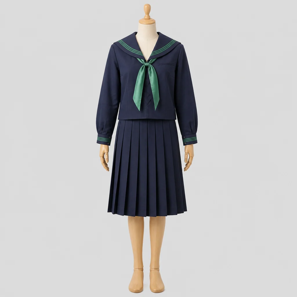 秩父高校の女子の制服のイメージ