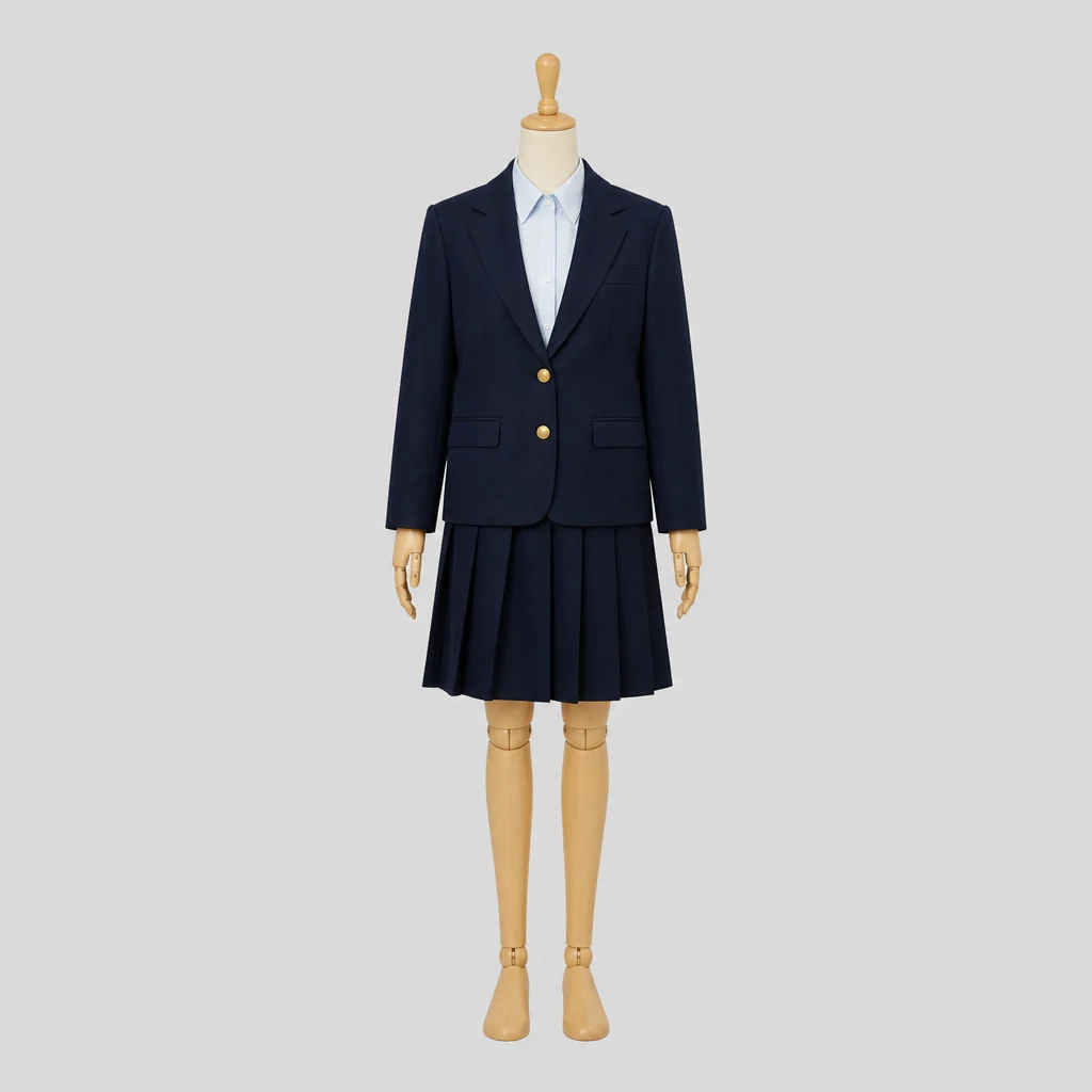 越ケ谷高校の女子の制服のイメージ