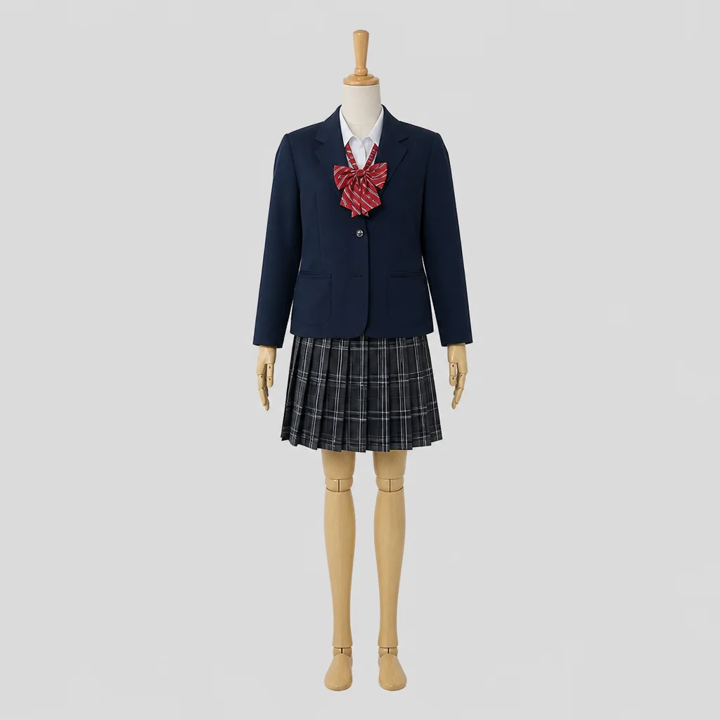 深谷第一高校の女子の制服のイメージ