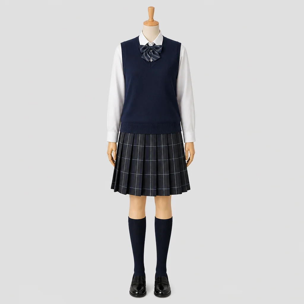 小鹿野高校の制服のイメージ