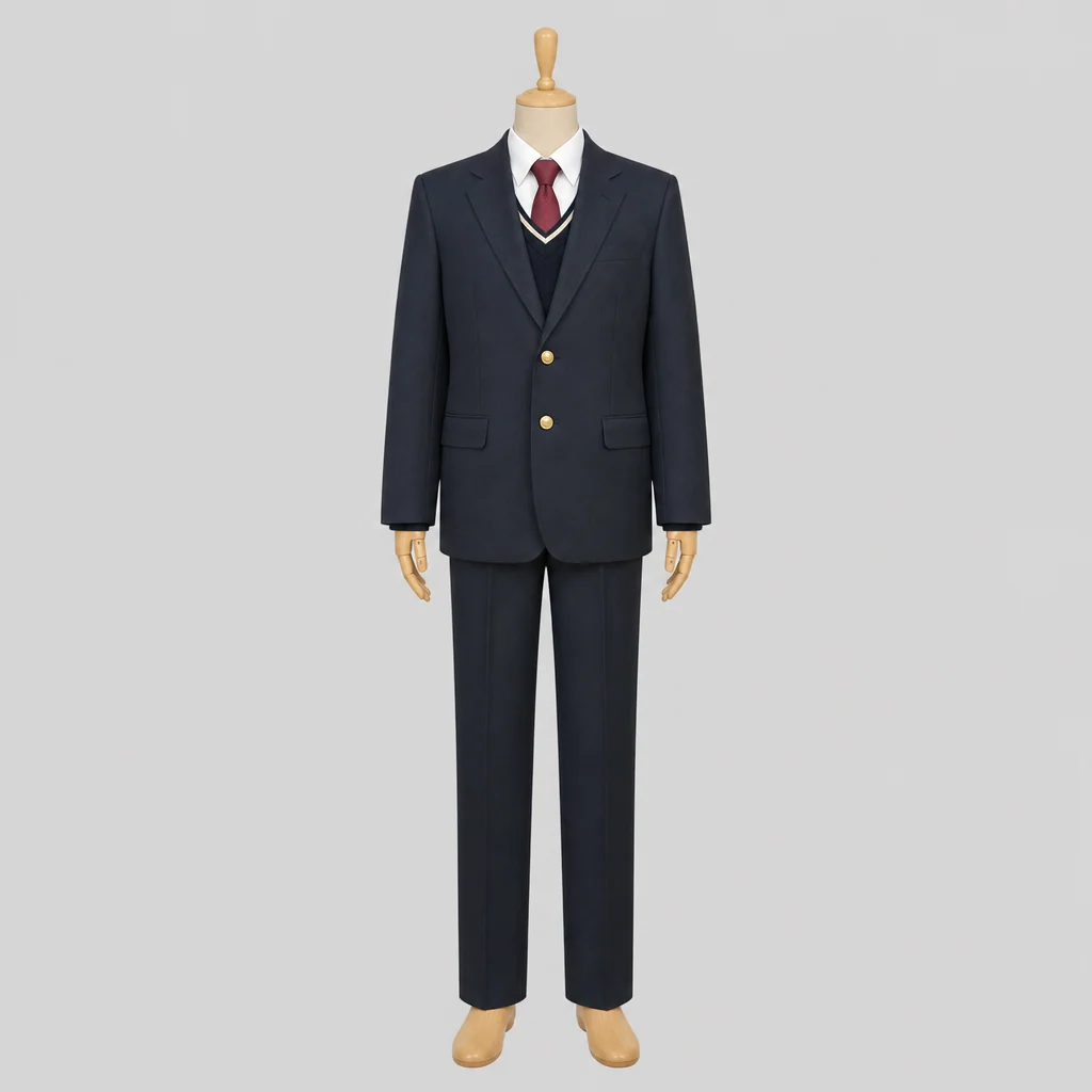 久喜工業高校の男子の制服のイメージ