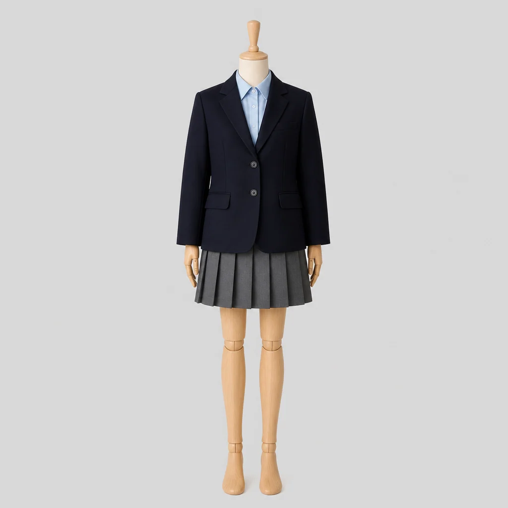 戸田翔陽高校の女子の制服のイメージ