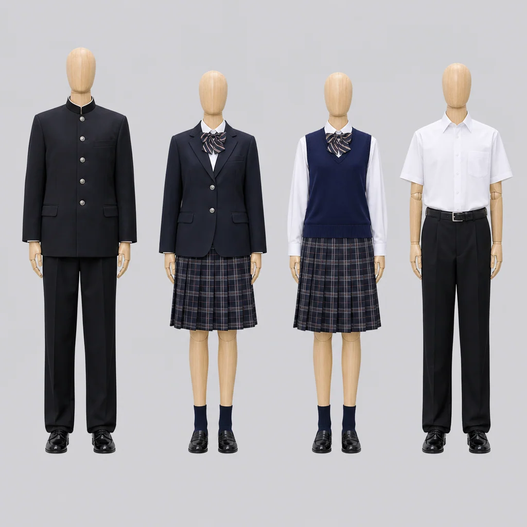 春日部工業高校の制服のイメージ