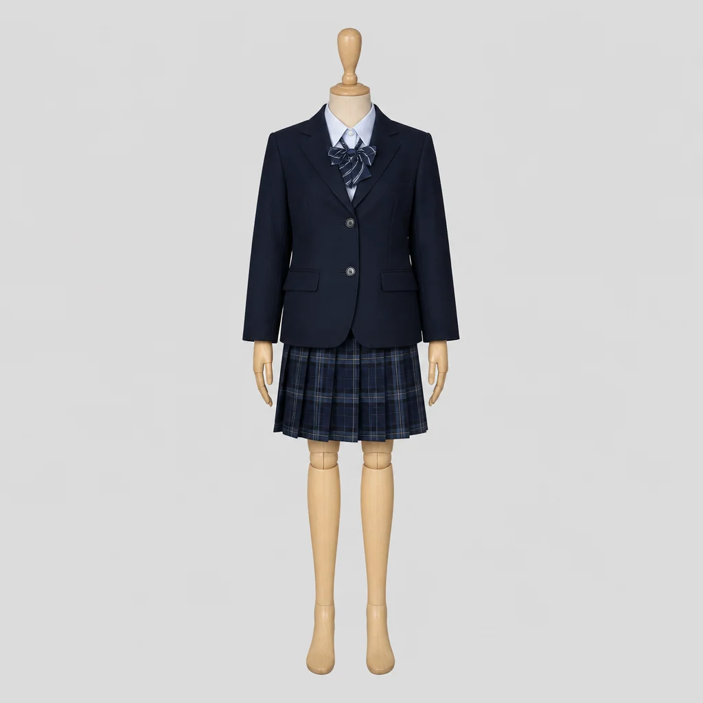常盤高校の女子の制服のイメージ