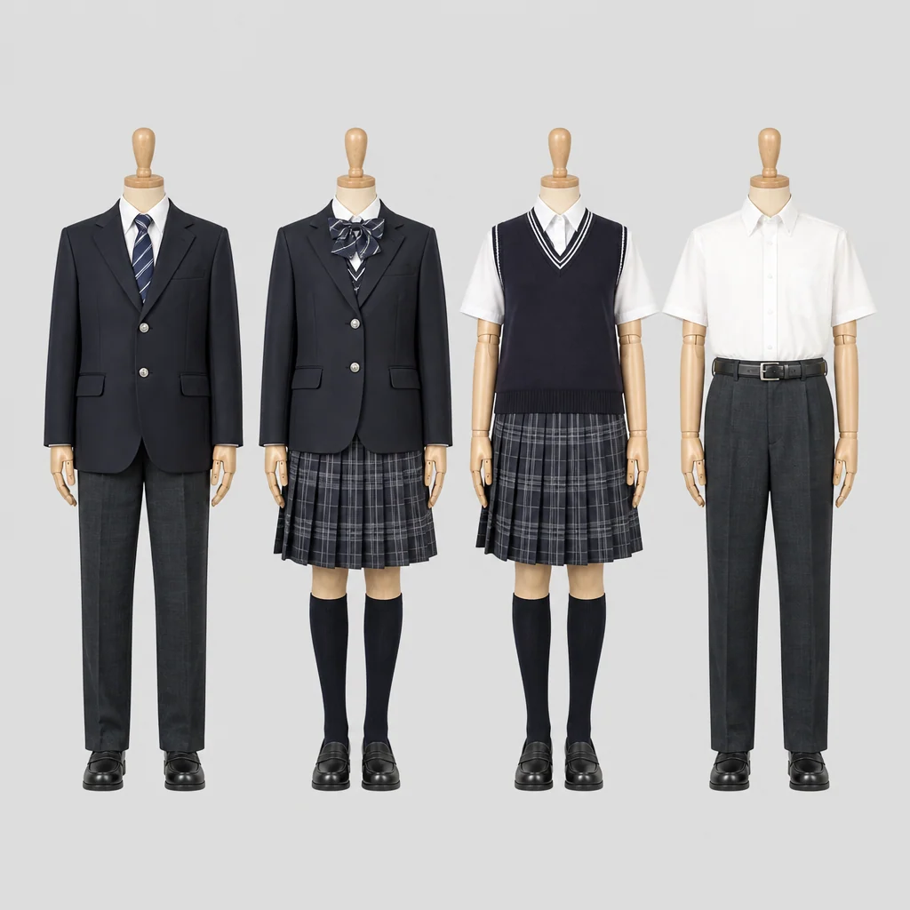 新座高校の制服のイメージ