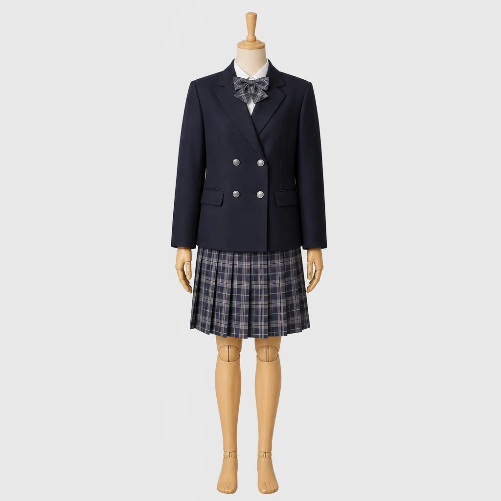 草加南高校の女子の制服のイメージ