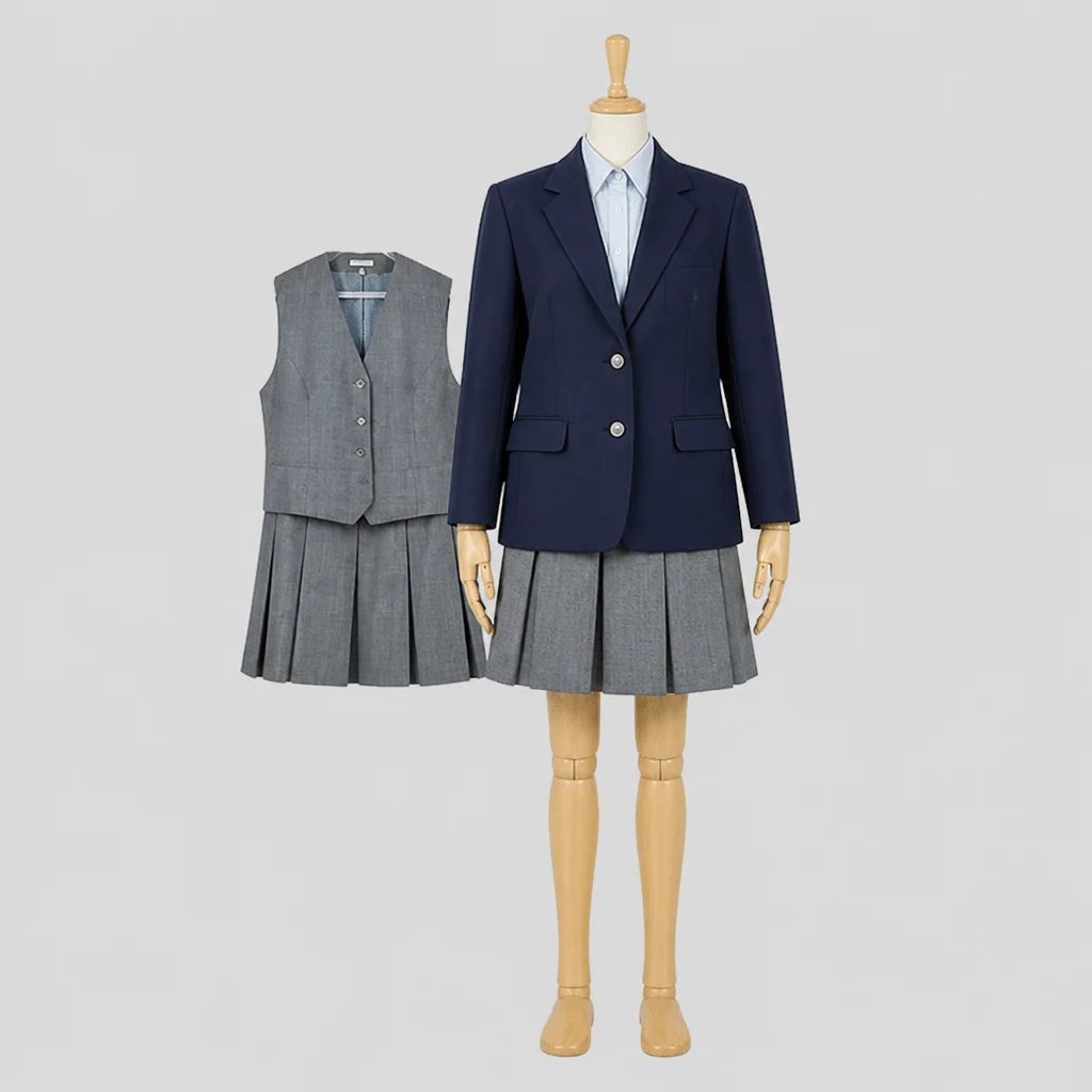 南稜高校の女子の制服のイメージ
